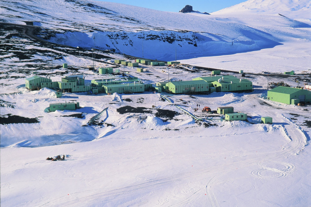 Media Programme visit, Scott Base Aerial | Antarctica NZ