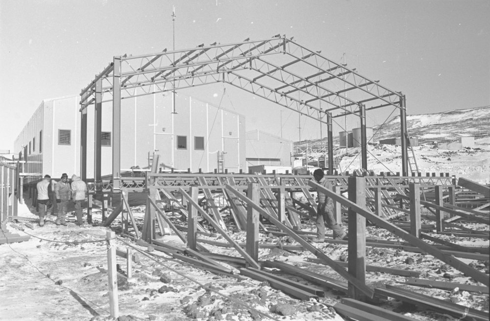 Scott Base - Construction site | Antarctica NZ