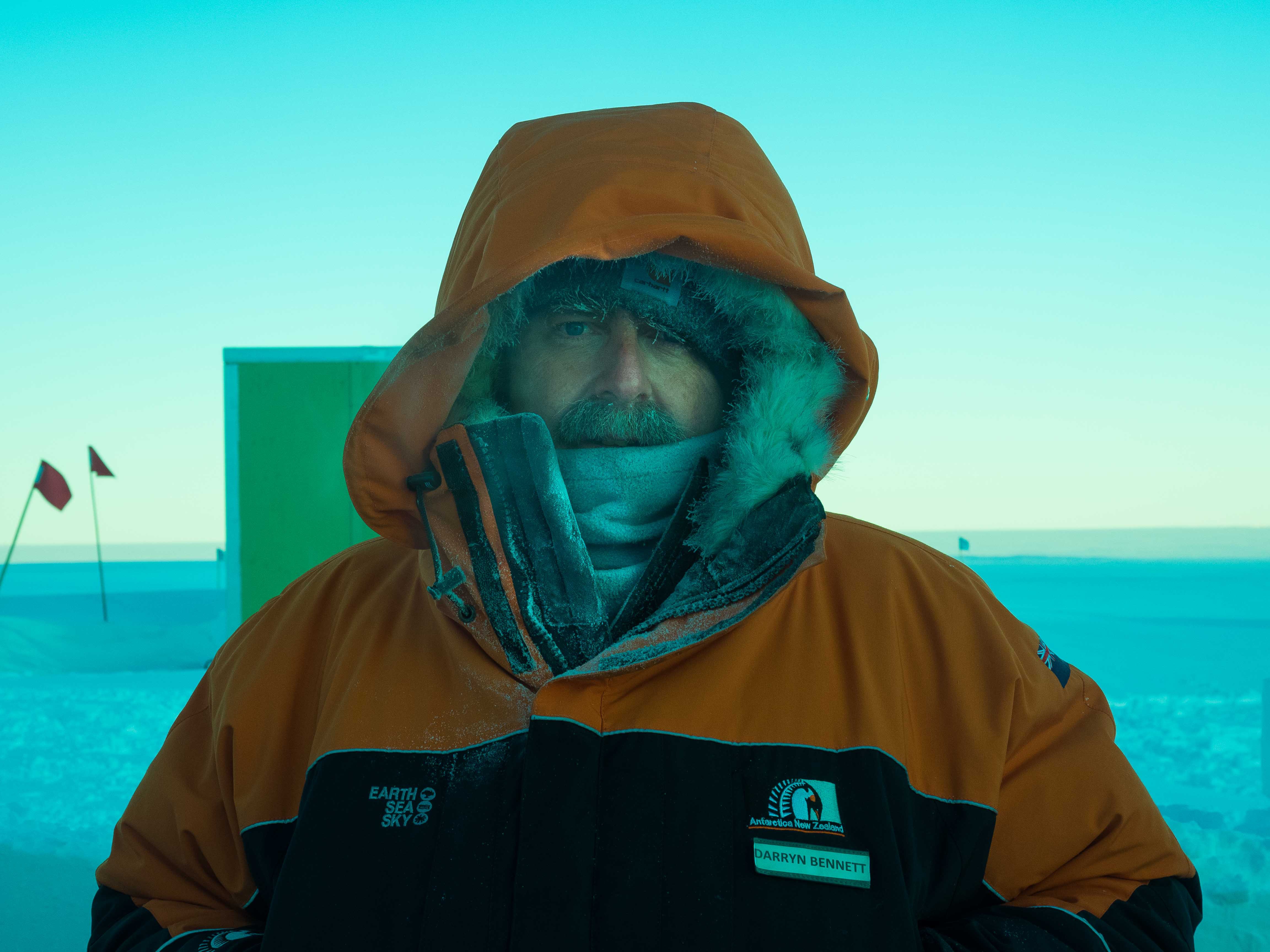 Darryn Bennett during field training