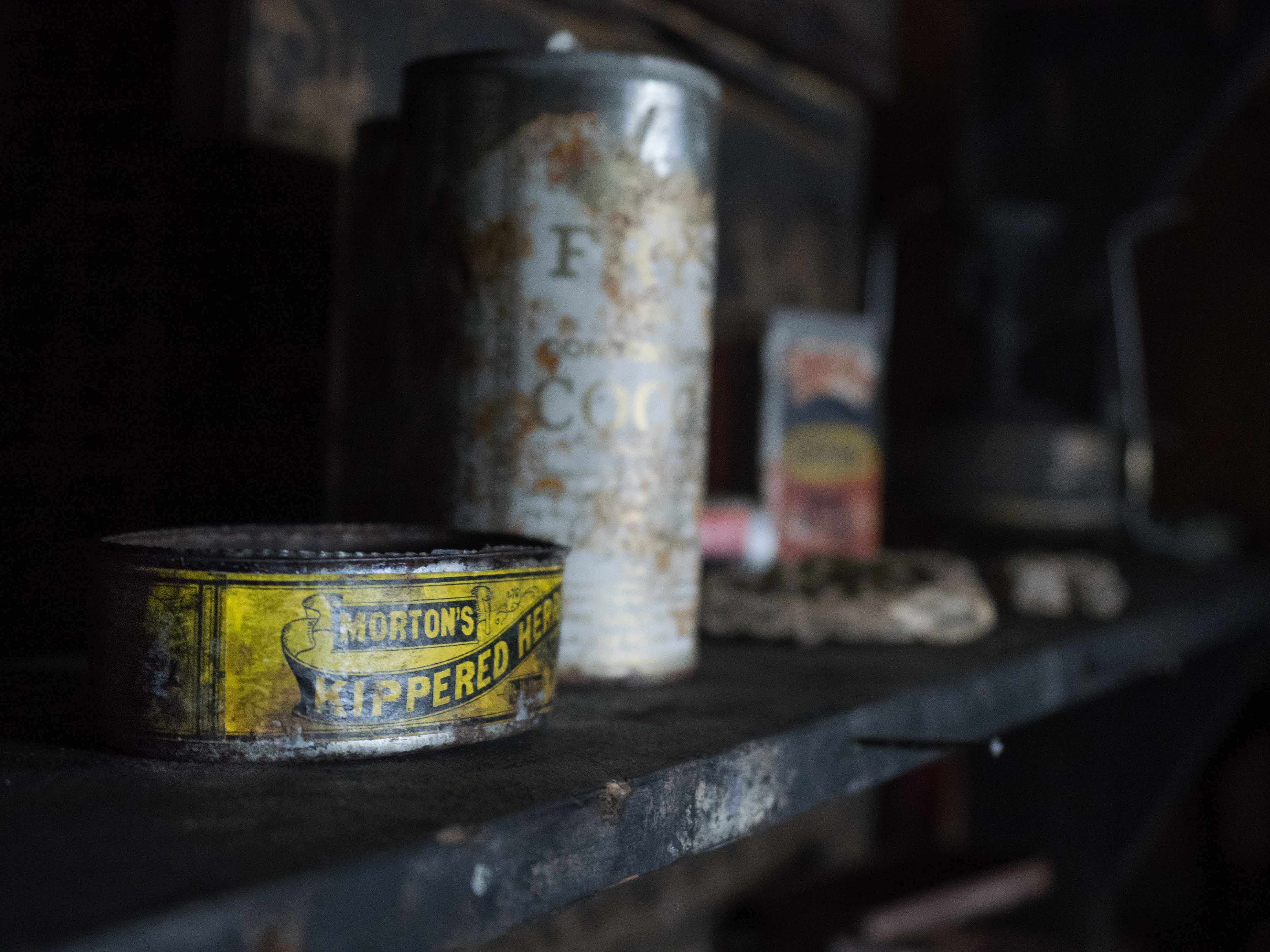 Interior of Discovery Hut