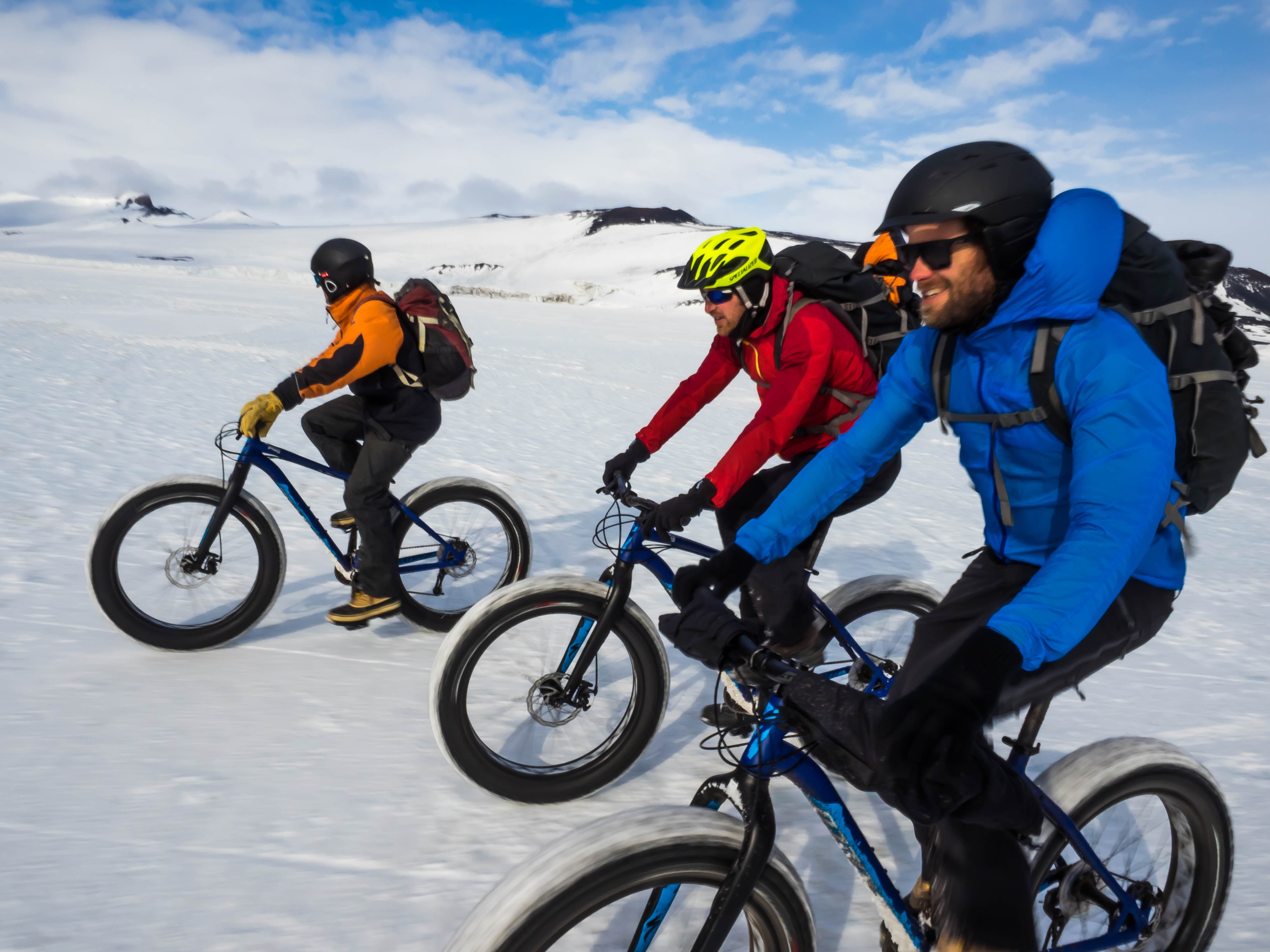 Ice road bikers