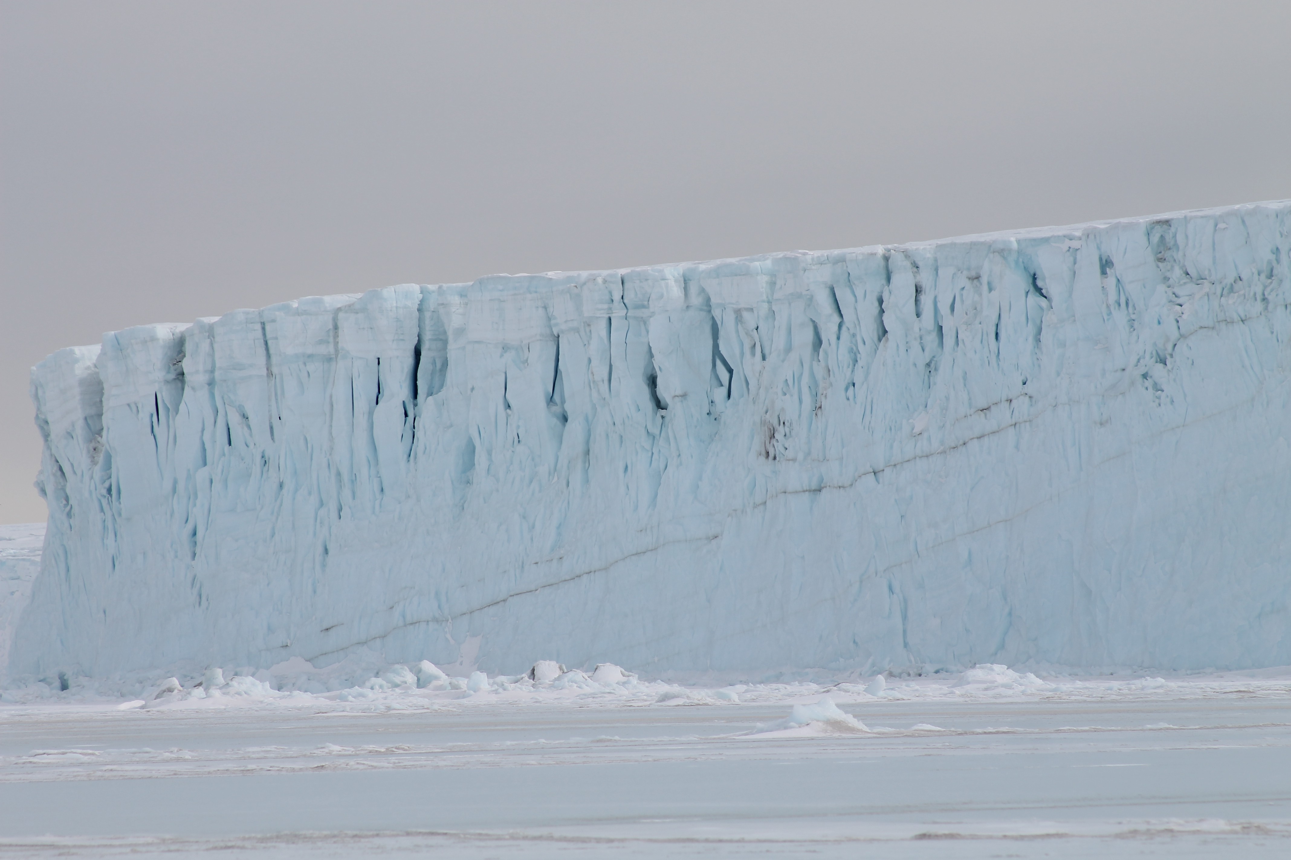Up close and personal with the Barne Glacier
