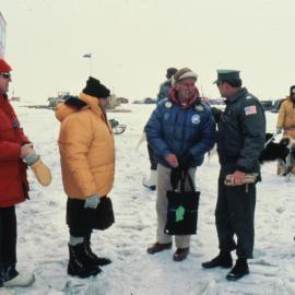 Dr Todd, Mr Muldoon, R B Thomson