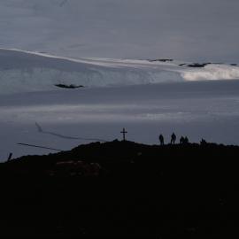 Memorial Cross Site at South Wohlschlag Bay