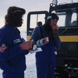 Fuchs and Messner Take a Break