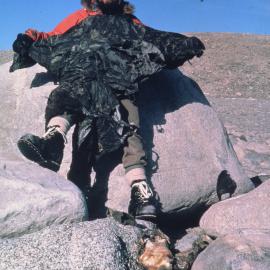 Priestly's anorak held by D Skinner