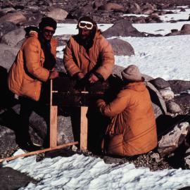 Erection of memorial plaque- Scott's northern party