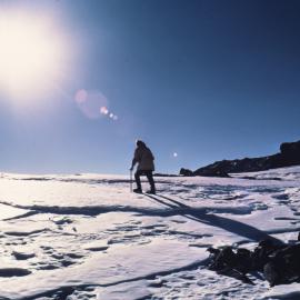 John Fenwick- Saddle on Alberich Glacier