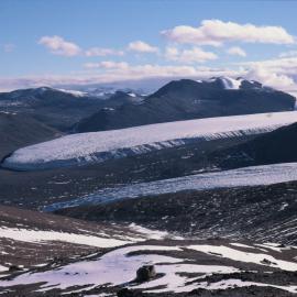 Miers and Adams Glaciers from Penance Pass