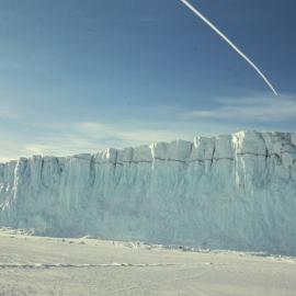 Cape Barne and jet trail