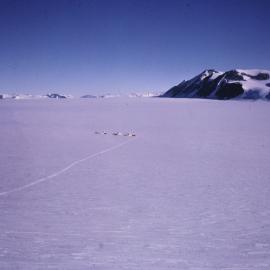Across the Black Glacier to Salamander Range