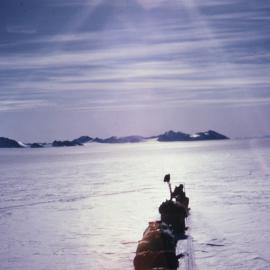 Crossing Black Glacier to Salamander Range