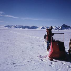 Travelling up Black Glacier