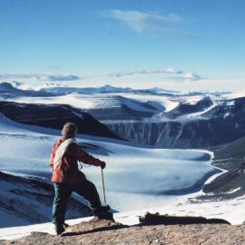 Mike Miles- Asgard Range, above Jeremy Sykes Glacier