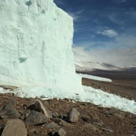 Meserve Glacier, Wright Valley