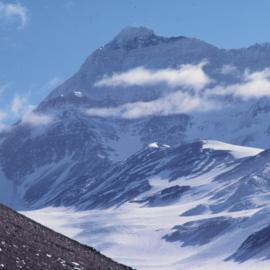 Mt Rucker and Radian Glacier seen from base of Dismal Ridge