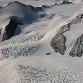 Ice fall into Shackleton Glacier