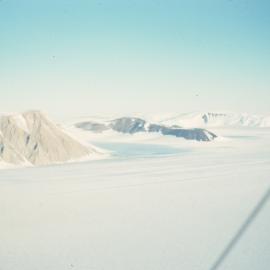 View of portion of eastern side of Skelton Glacier