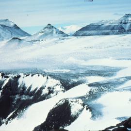 Pyramid, Mayo West Beacon in Upper Taylor Glacier