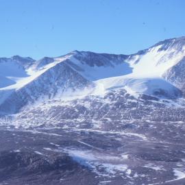 Wales Glacier and unnamed glacier, SE end Taylor Valley