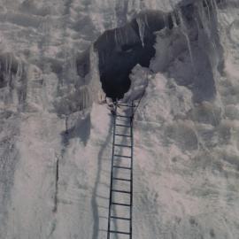 Entrance to ice caves