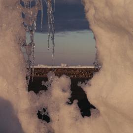 Robertson Bay through a Pressure Ridge