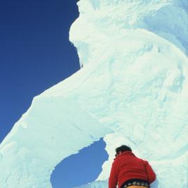 Ice fumaroles, Mount Erebus