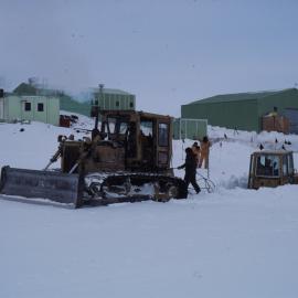 D3 Bulldozer in hole 