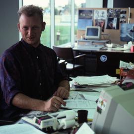 Steve Andrews, Accounts, DSIR Antarctic