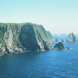 Southwest Promotory from Signpost Hill, Snares Island