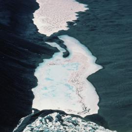 From bottom to top: Suess Glacier, Lake Chad, Lake Hoare and Canada Glacier, Taylor Valley