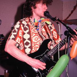 Bruce McGregor, party night, Scott Base