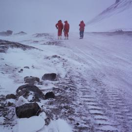 The road from McMurdo to Scott Base