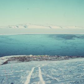 From Crater Hill, open water and Scott Base