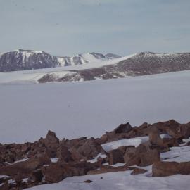 Williams Peak. View east from west side Blue Glacier. Locality- Daygo Ridge 