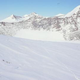 Views Across Salient Glacier from Frostbite Spine
