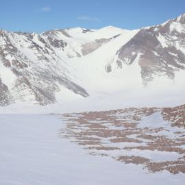 Views Across Salient Glacier from Frostbite Spine