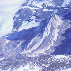 Telephoto of Radian Ridge, Pipecleaner Glacier