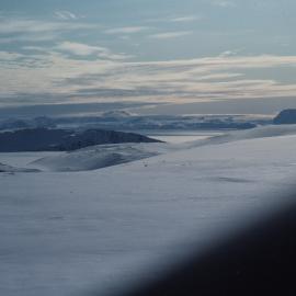 Reeves Glacier from Northern foothills