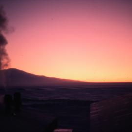 Sunrise at Scott Base