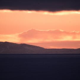 Low sun on Royal Society Range  