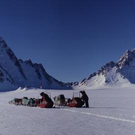 Mount Andrews and Mount Gerdel from Zanuch Basin