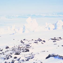 Fumaroles on Mount Erebus