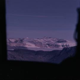 Telephoto of Wright Upper Glacier and Mt Fleming from Lower Wright Valley