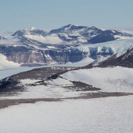 Mt Fleming from Mt Jason along Olympus Range