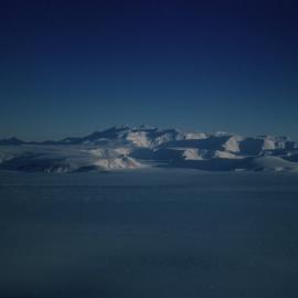 View Across Marsh Glacier towards Mount Markham