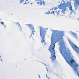 Honeycomb Ridge, Ironside Glacier and Mount Herschel