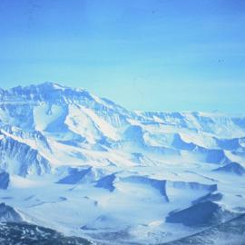 Aerial view of Royal Society Range