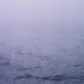 Fog over Southern Ocean