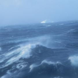 Stormy Seas and Iceberg